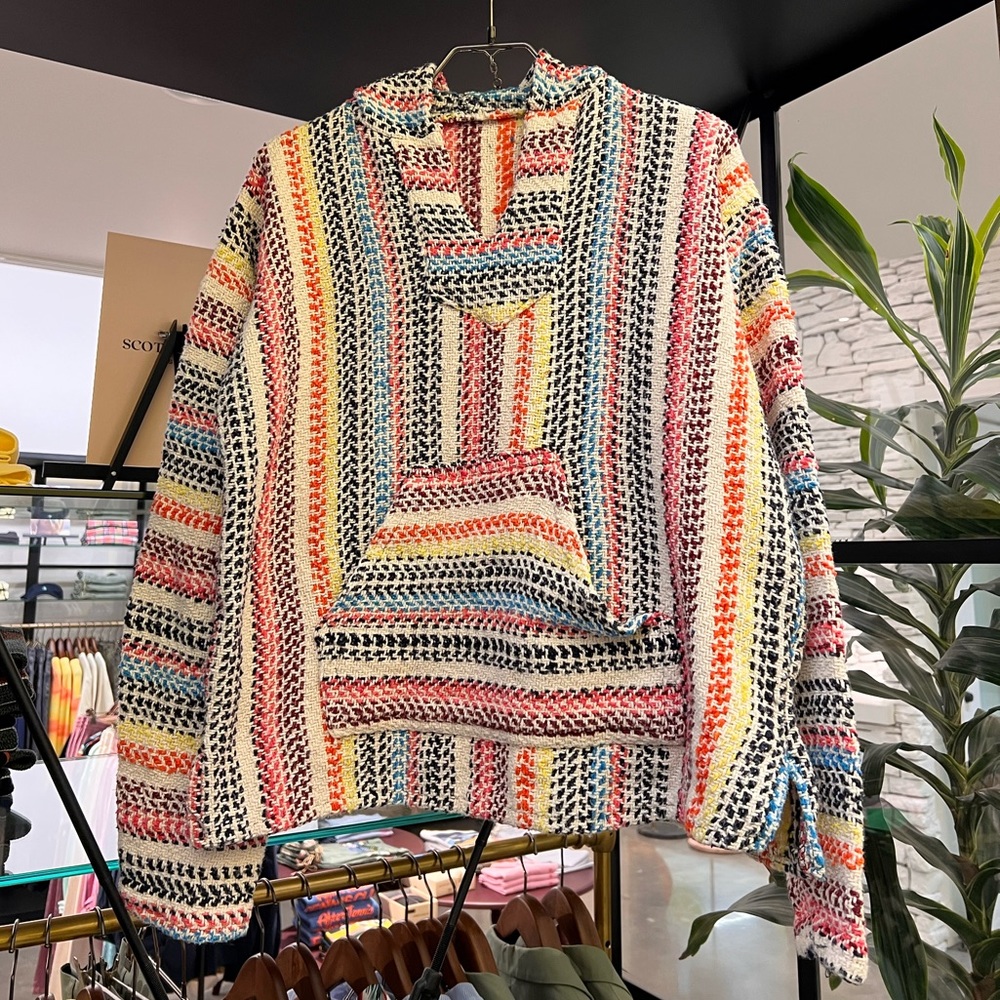TRi COLOR MEXiCAN BAJA HOODIE